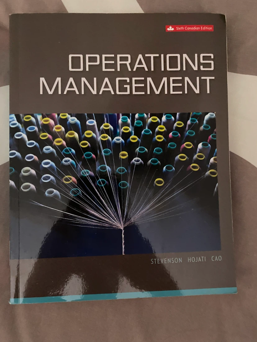 Operations Management textbook