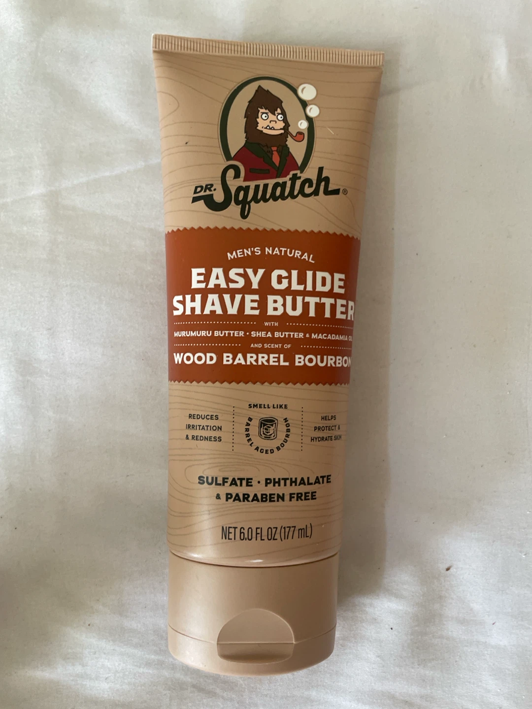 Dr. Squatch Easy Glide Shave Butter - Wood Barrel Bourbon - 6oz