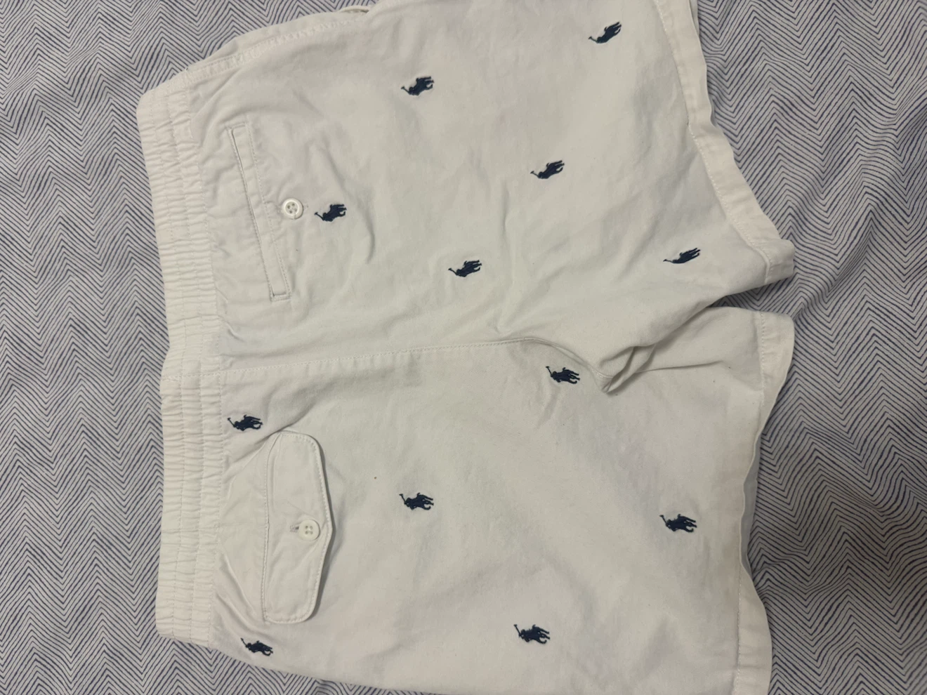 Polo Ralph Lauren White Embroidered Shorts Size 20 - photo 2