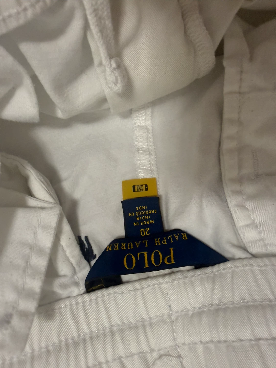 Polo Ralph Lauren White Embroidered Shorts Size 20 - photo 3