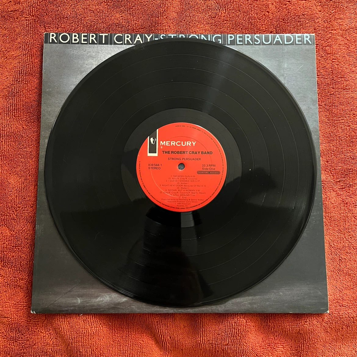 The Robert Cray Band - Strong Persuader Vinyl Record - photo 2