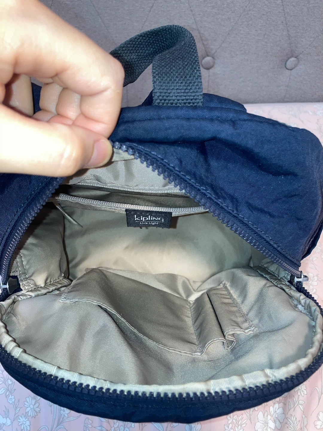 Kipling Navy Blue Backpack - photo 4