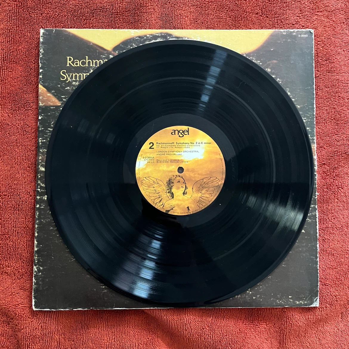 Rachmaninoff Symphony No. 2 in E Minor Vinyl Record - photo 2
