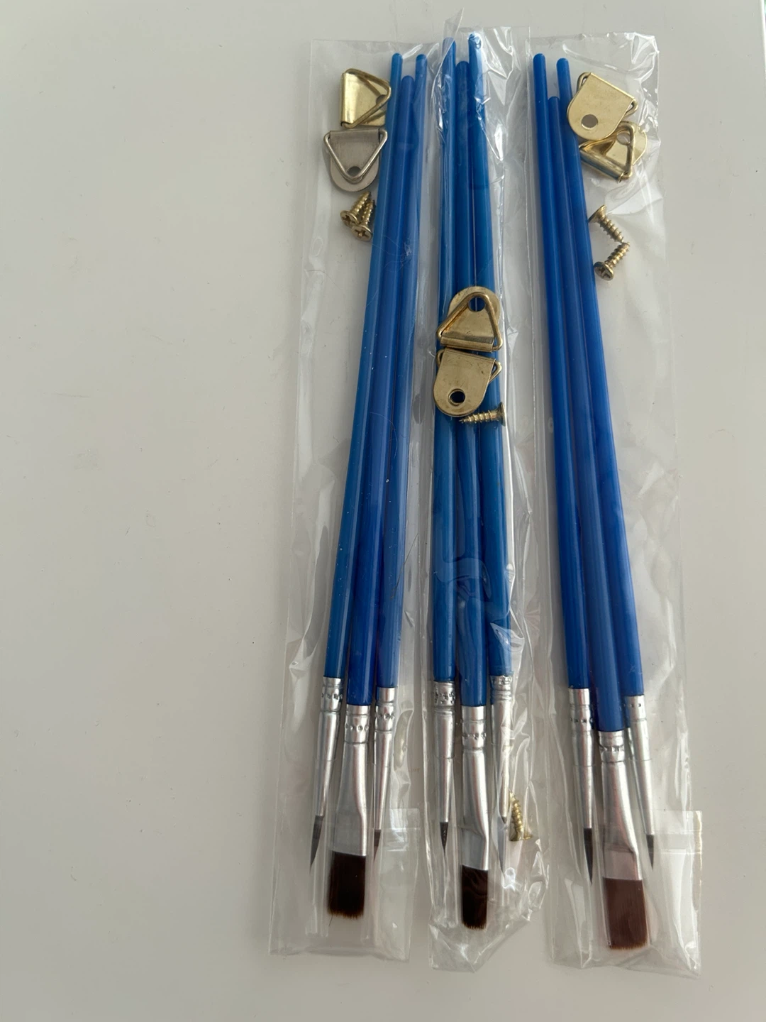 Paint Brush Set with Hanging Hardware from number painting kits