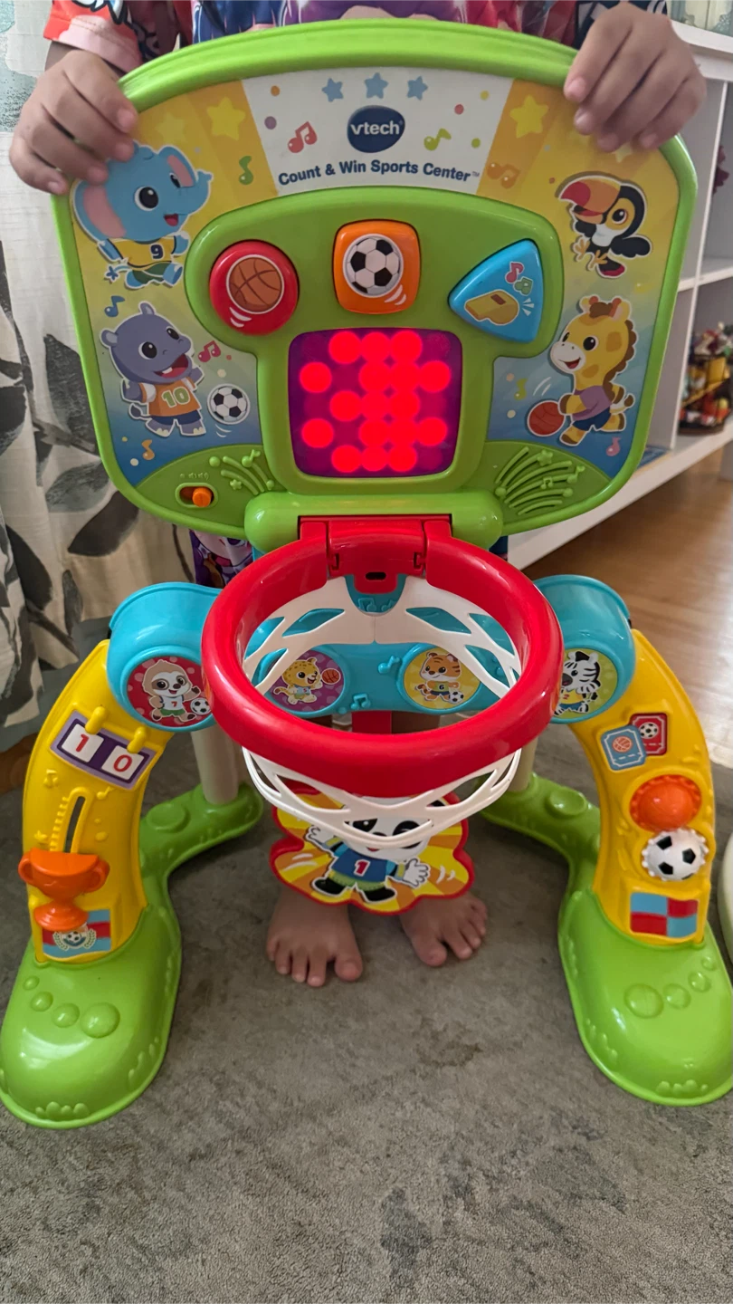 VTech Count & Win Sports Center missing ball ⚽️ and  🏀