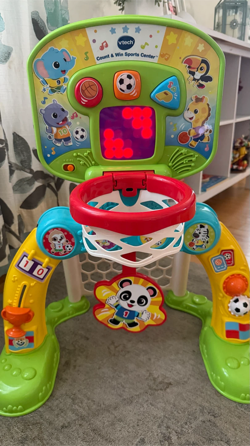 VTech Count & Win Sports Center missing ball ⚽️ and  🏀 - photo 3