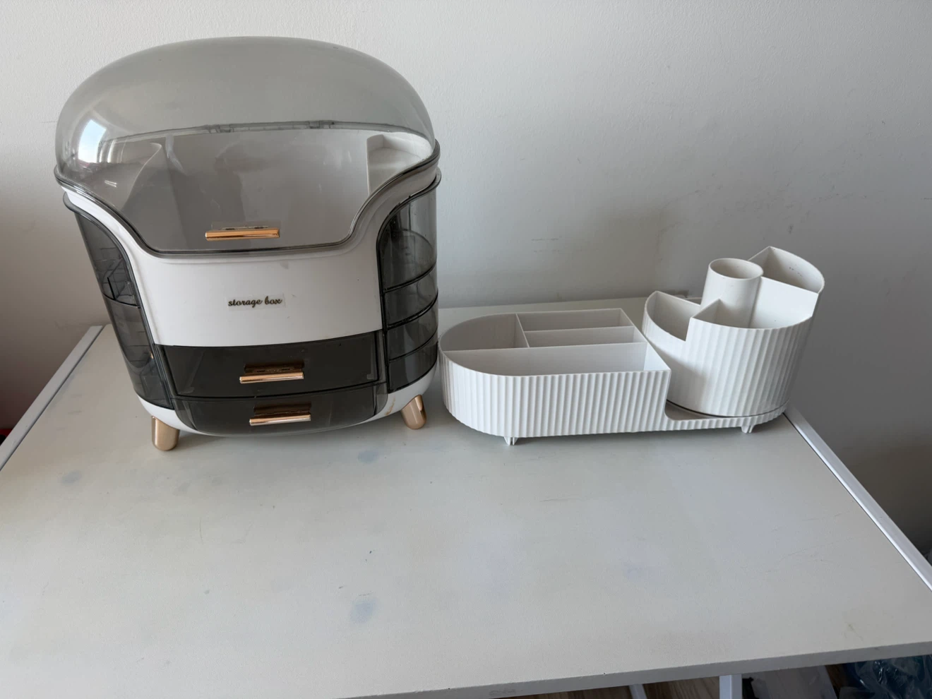 Cosmetic Storage Organizer with Drawer - photo 2