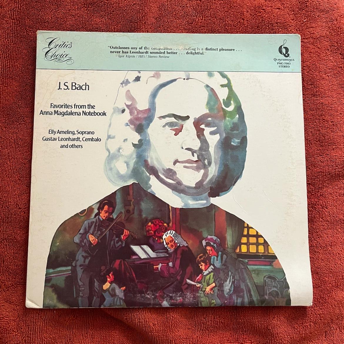 J.S. Bach's Vinyl Record
