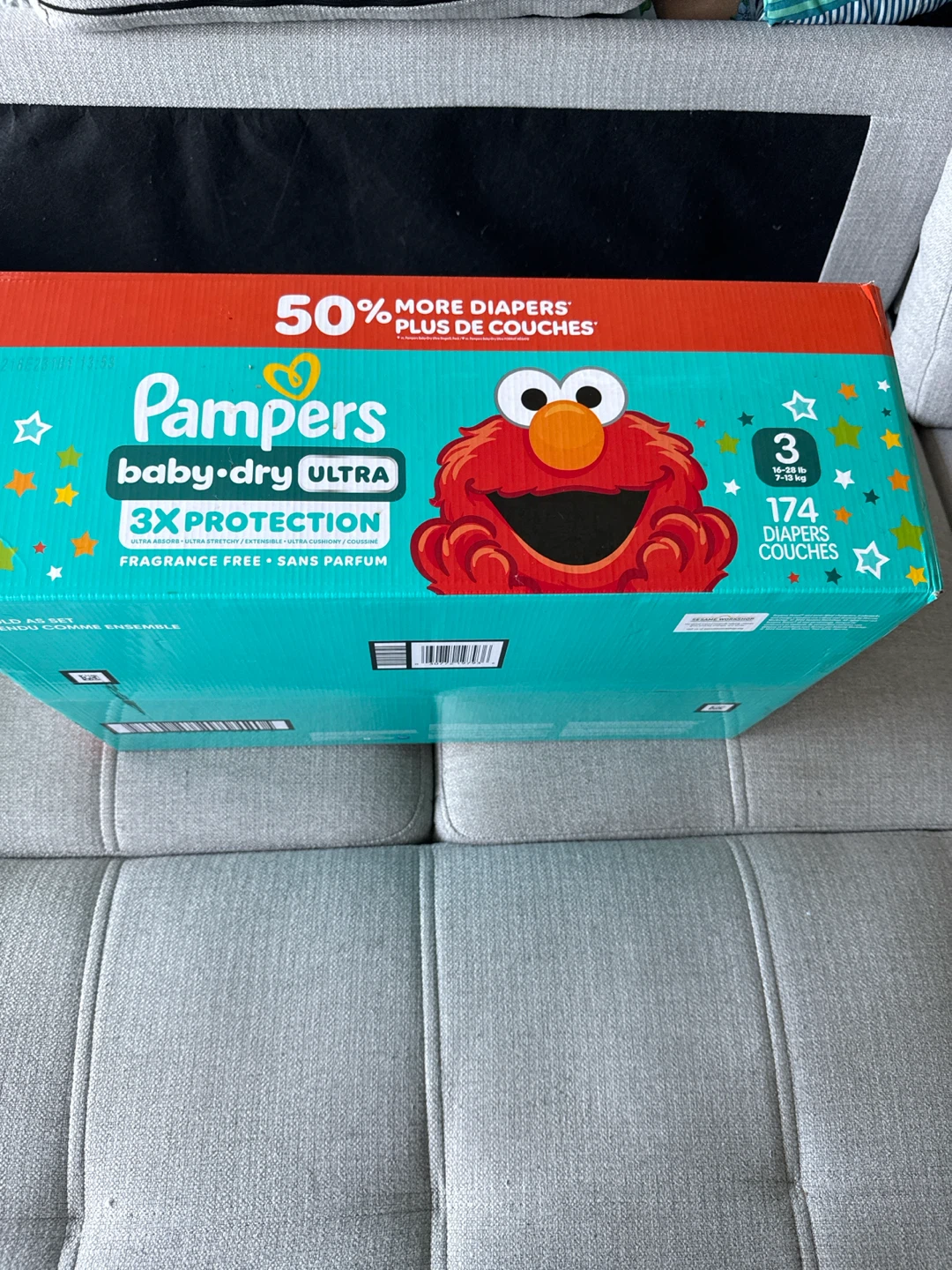 Pampers Baby-Dry Ultra Size 3 Diapers - 174 Count