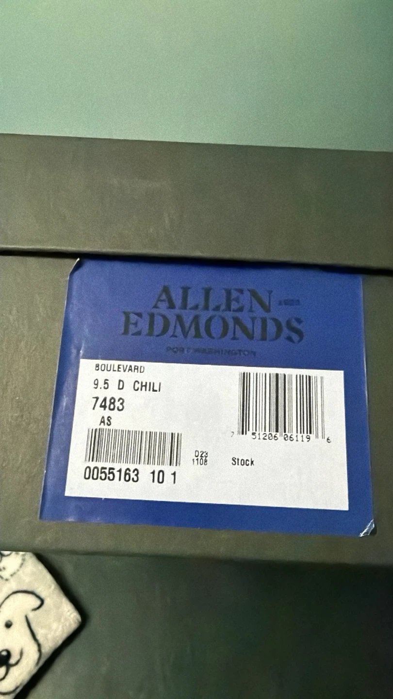 Allen Edmonds Boulevard Loafers Size 9.5 D Chili - photo 2