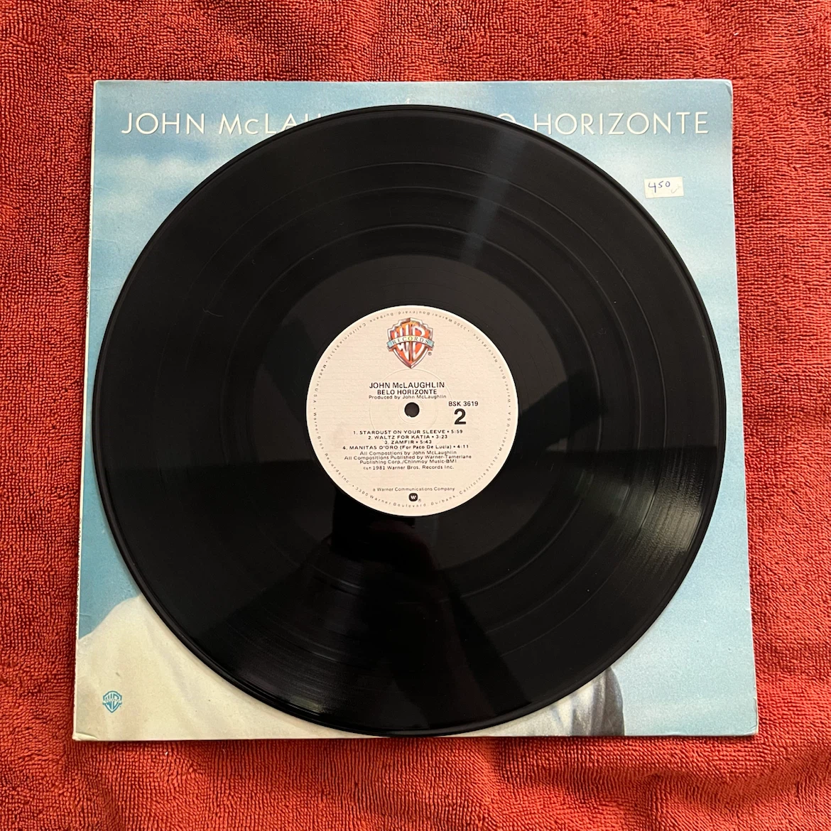 John McLaughlin Belo Horizonte Vinyl Record - photo 2