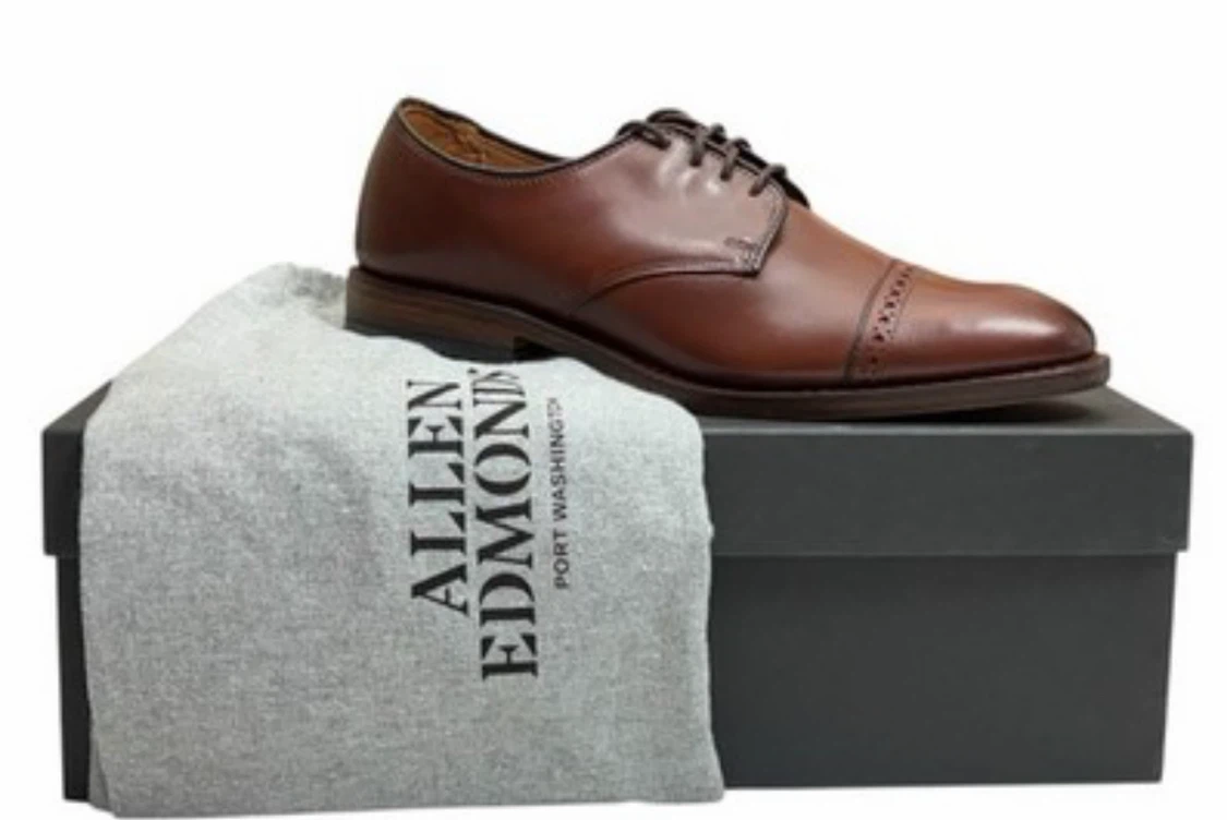 Allen Edmonds LAX Cap Toe Oxford Shoes - photo 2