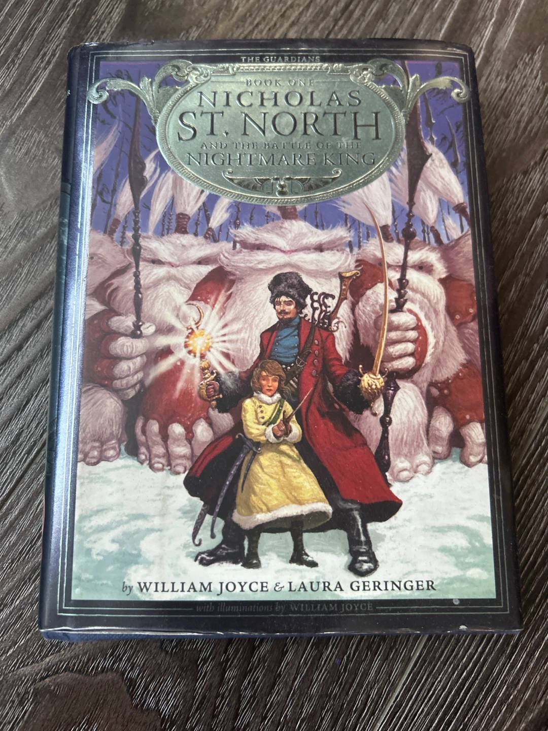 Nicholas St. North and the Nightmare King  hardcover book