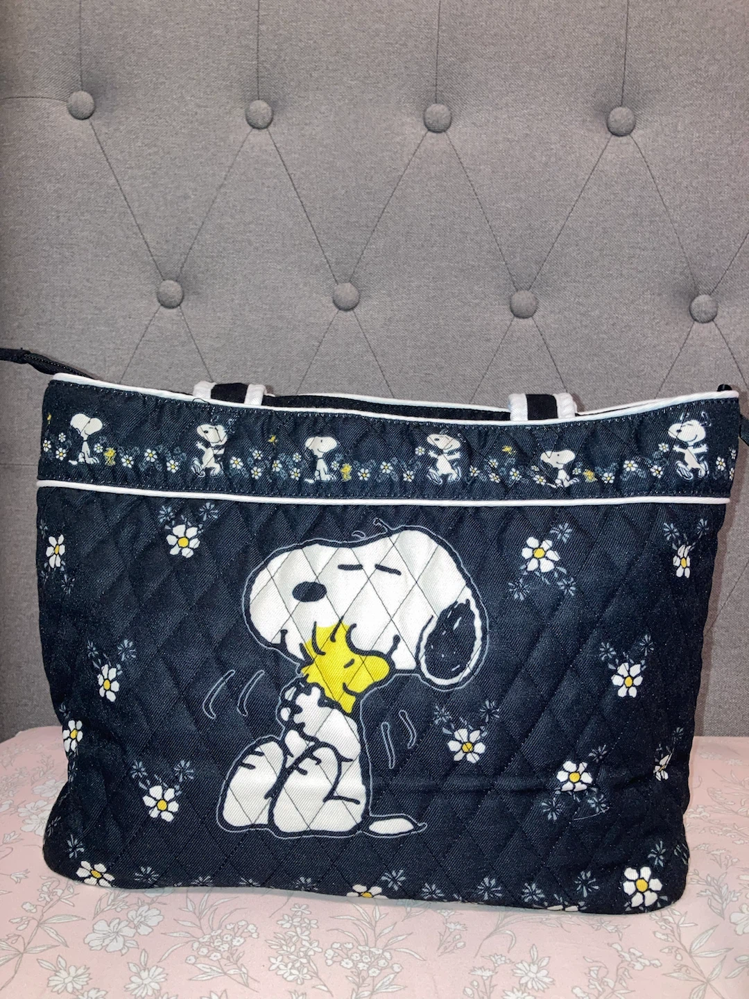 Peanuts "Happiness Is Friendship" Snoopy Tote Bag - photo 2