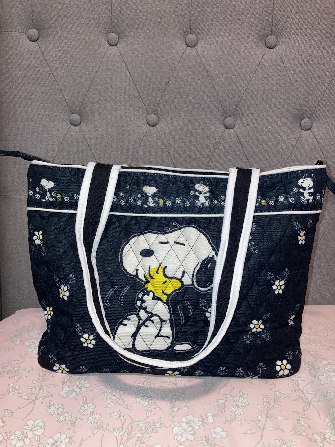 Peanuts "Happiness Is Friendship" Snoopy Tote Bag - photo 3