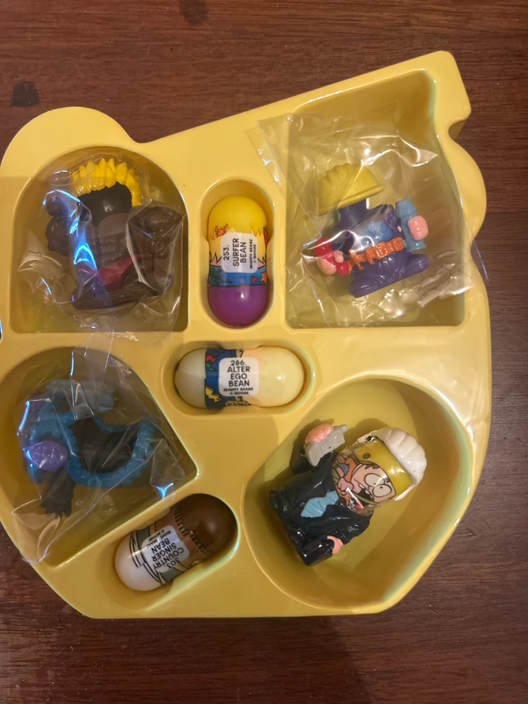 VINTAGE Mighty Beanz Bodz tray