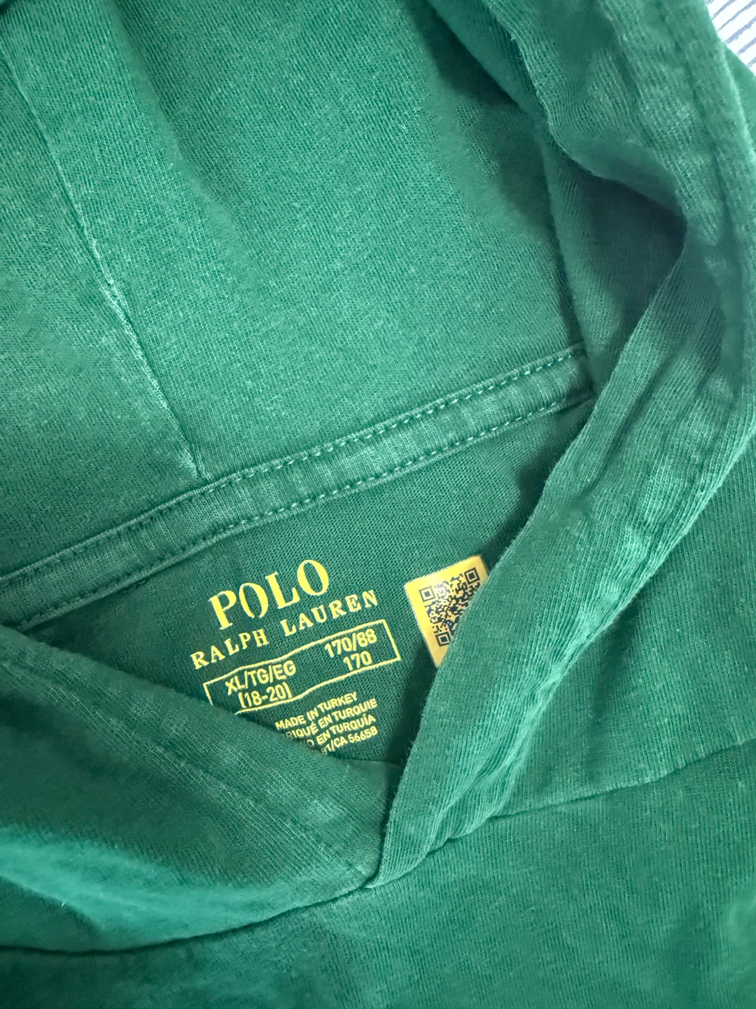 Polo Ralph Lauren Green Polo Bear Hoodie - XL/TG/EG (18-20) - photo 2