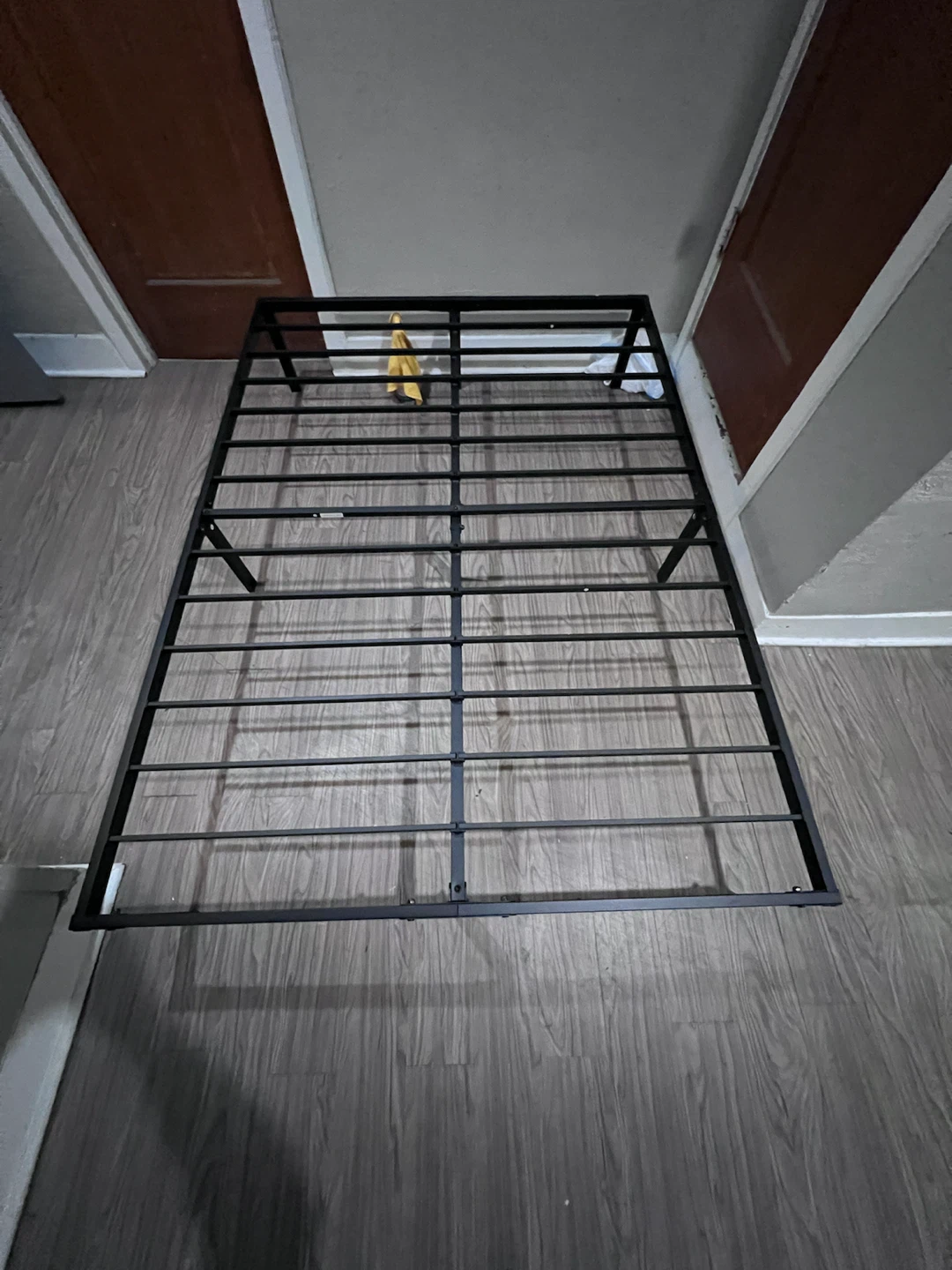 Black Metal Bed Frame full size - photo 4