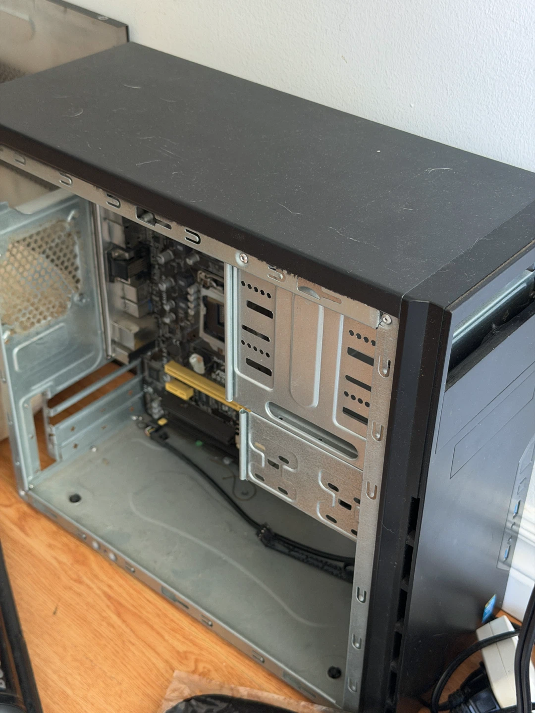 Black Computer Tower Case