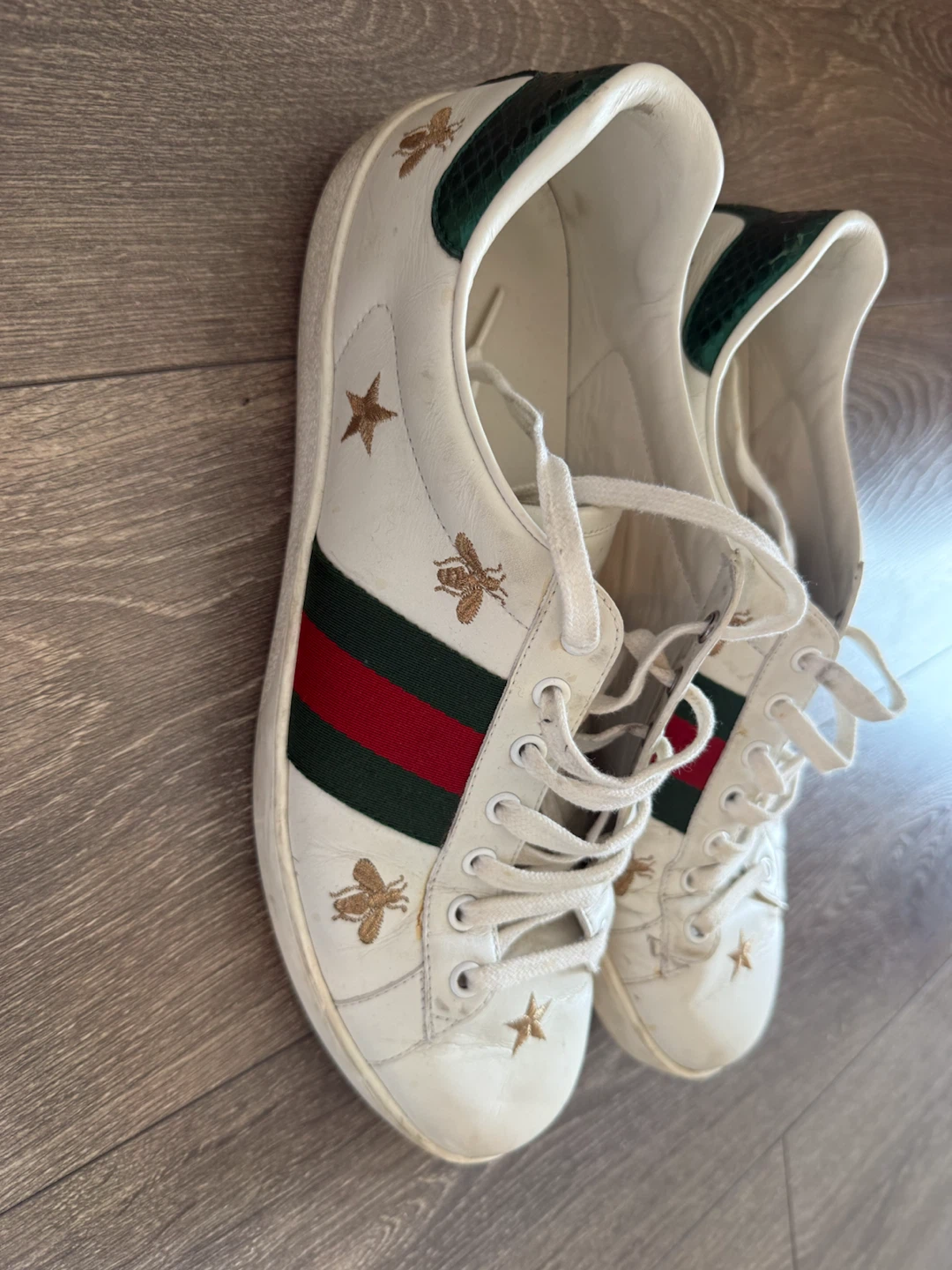 Men’s Gucci Ace Bee Sneakers Size 10 - photo 2