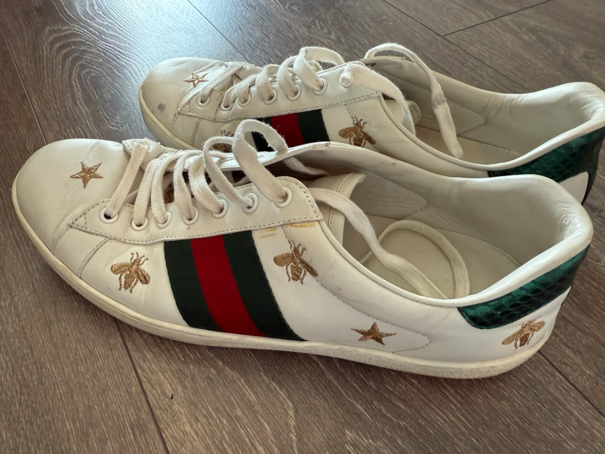 Men’s Gucci Ace Bee Sneakers Size 10 - photo 3