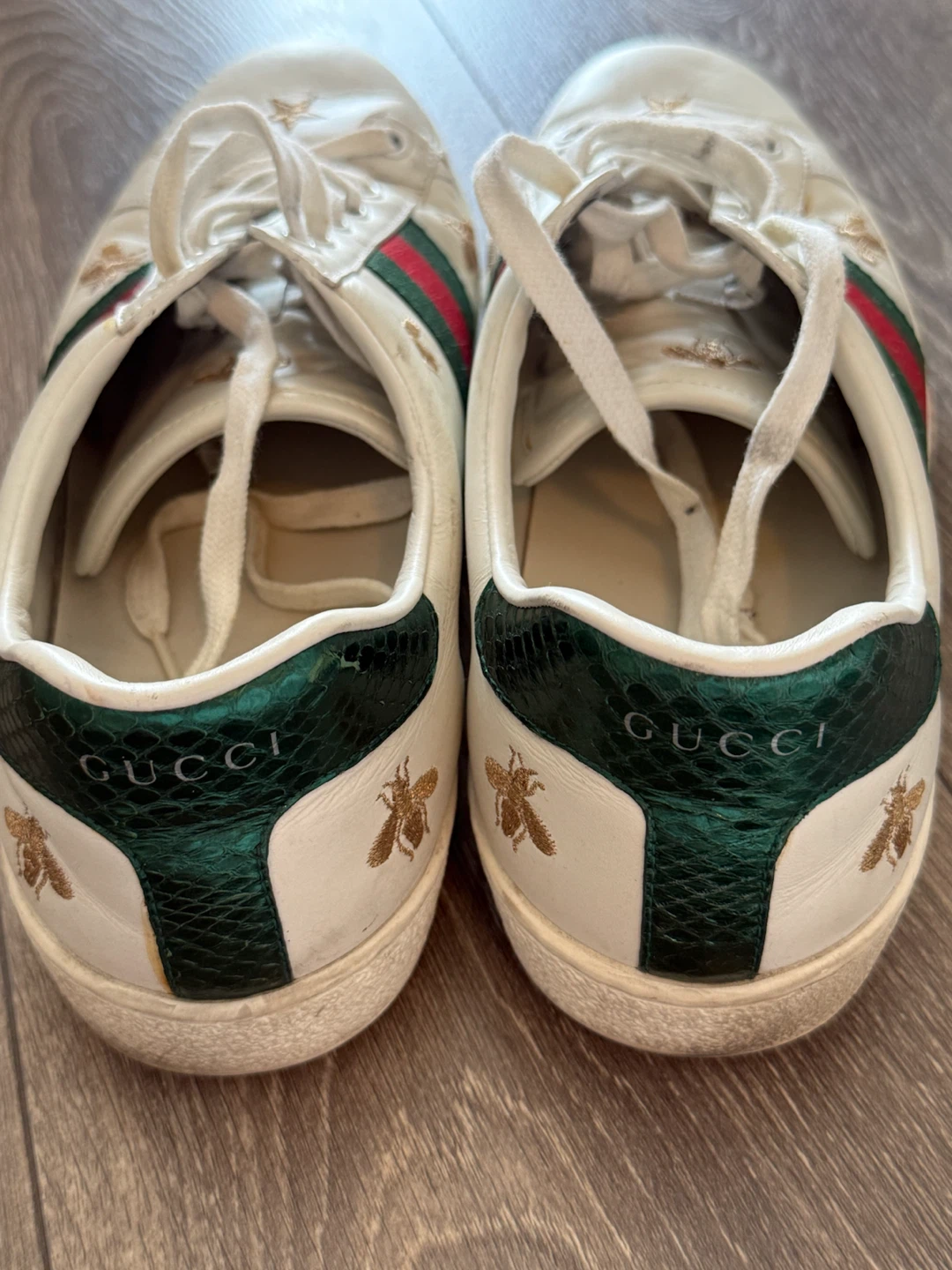 Men’s Gucci Ace Bee Sneakers Size 10 - photo 5