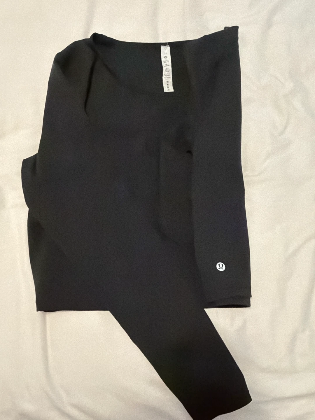 Lululemon Black Long Sleeve Top Size 14