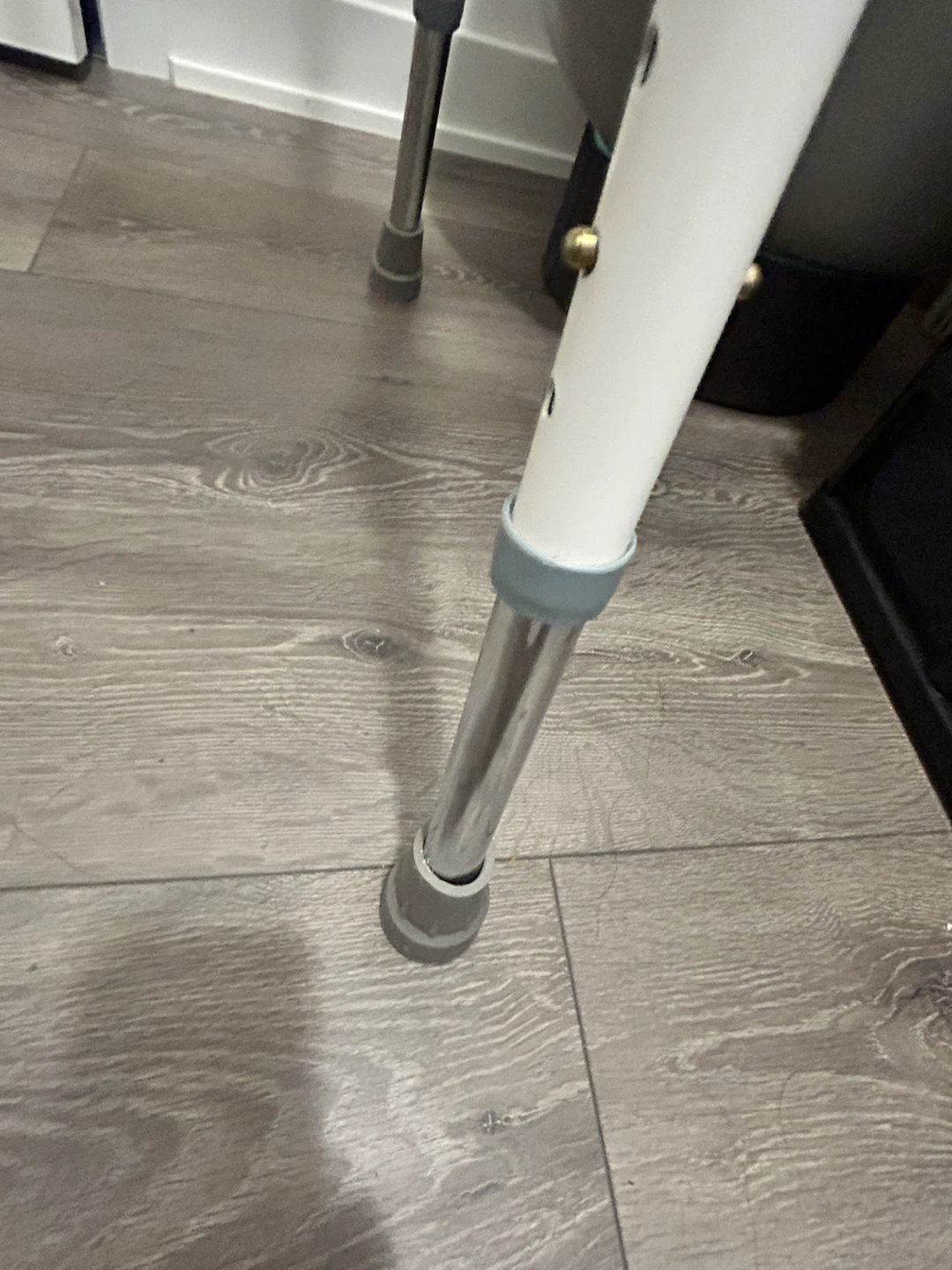 Drive Medical Adjustable Height Shower Stool with Back and Arms - photo 3