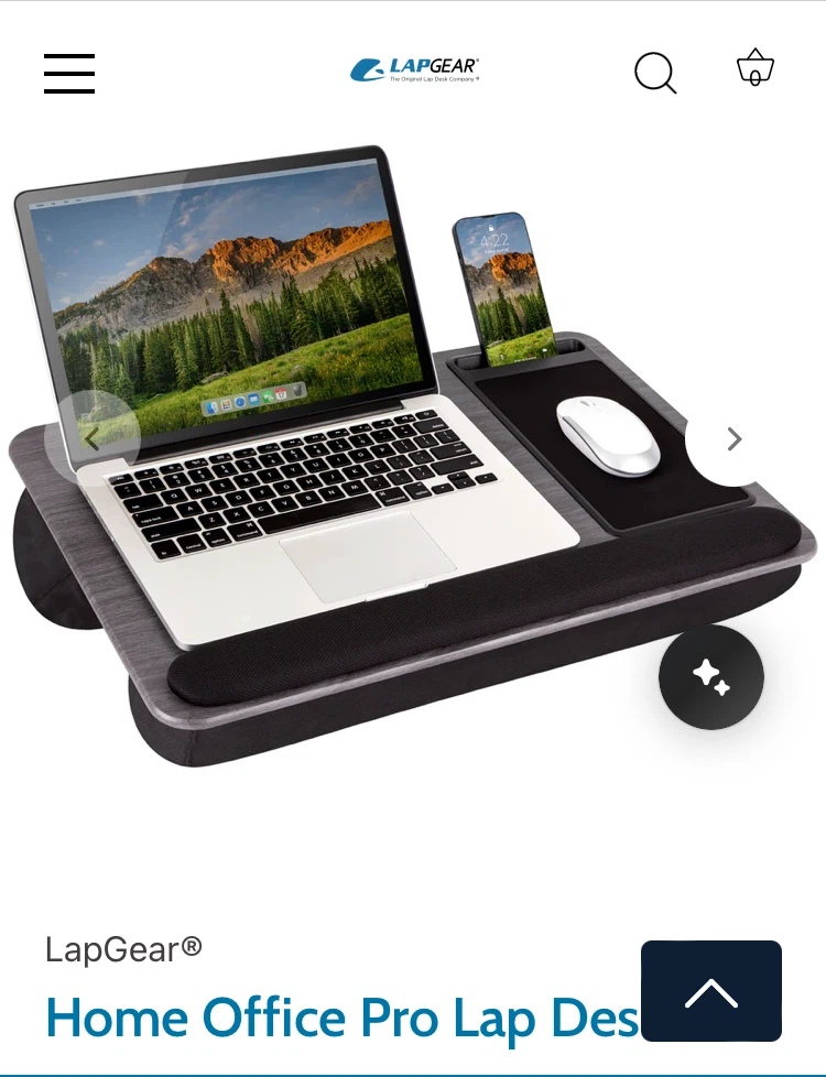 LapGear Home Office Pro Lap Desk for 15.6" Laptops - photo 3