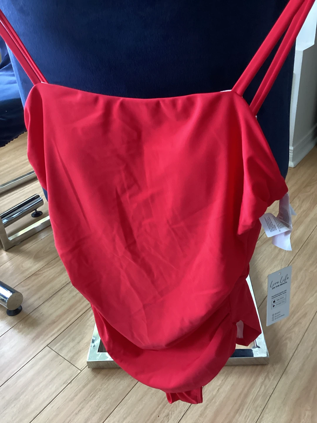 New Cupshe L vibrant Red  Swimsuit