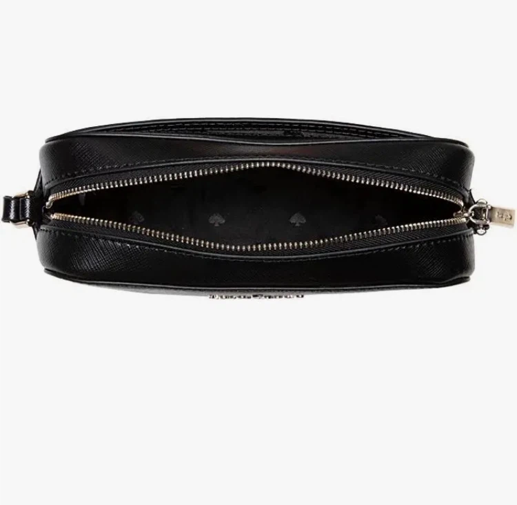 Kate Spade Staci Mini Camera Bag - Black Saffiano Leather - photo 3