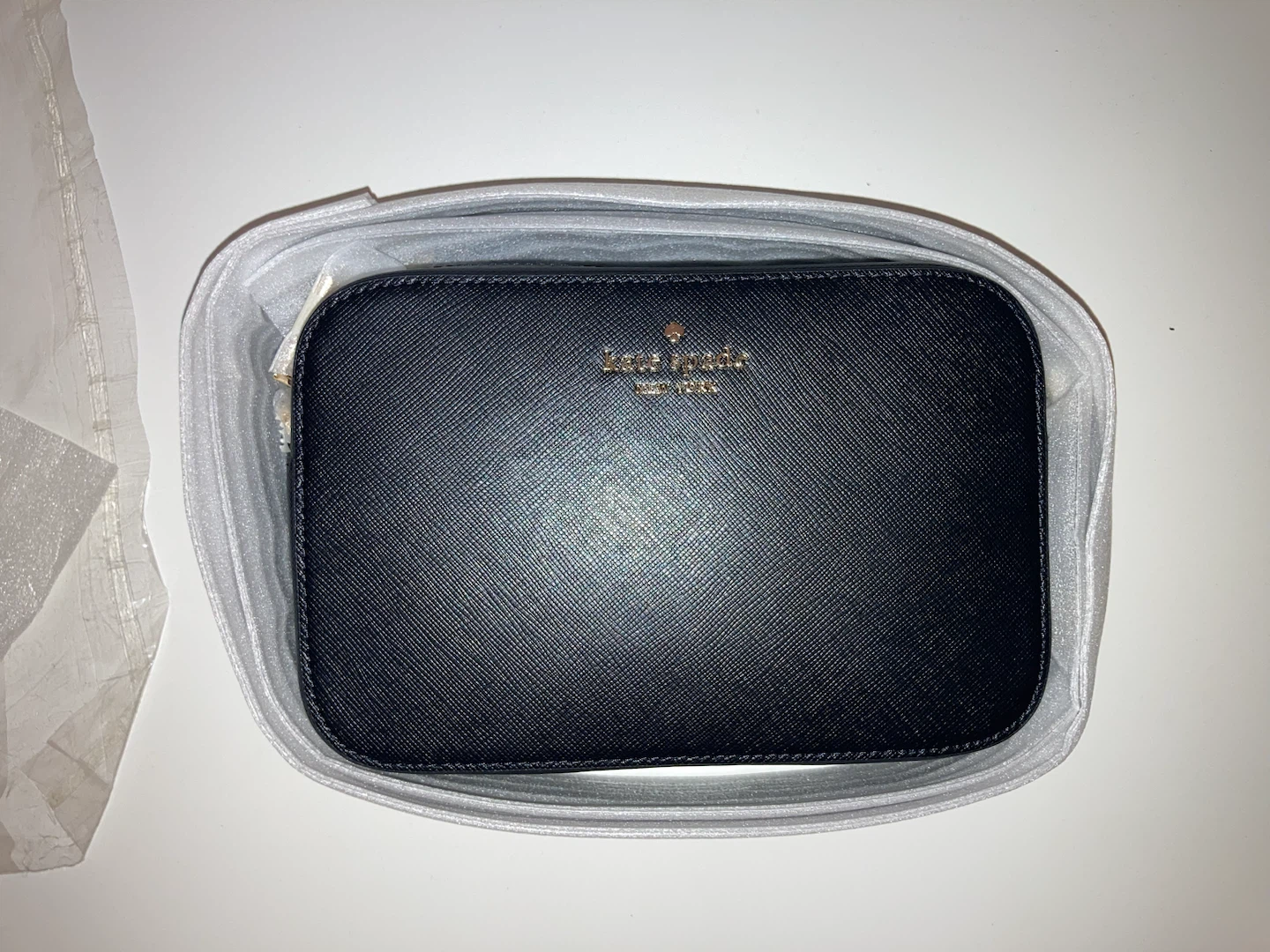 Kate Spade Staci Mini Camera Bag - Black Saffiano Leather - photo 5