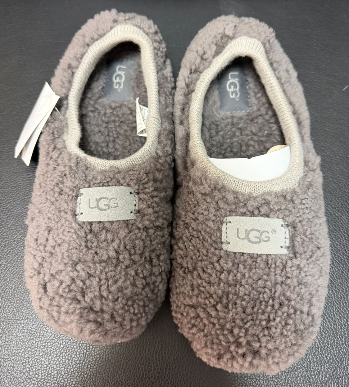UGG W Birch Clog Slippers - Grey Size 7