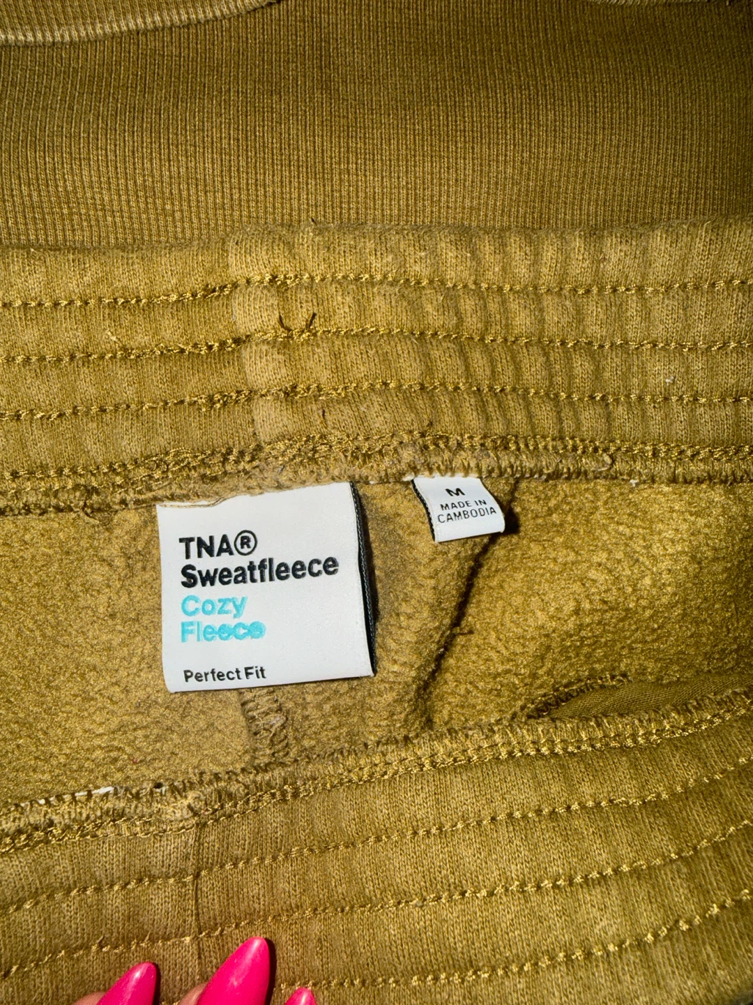 TNA Cozy Fleece Sweatshirt and Sweatpants Set - photo 3