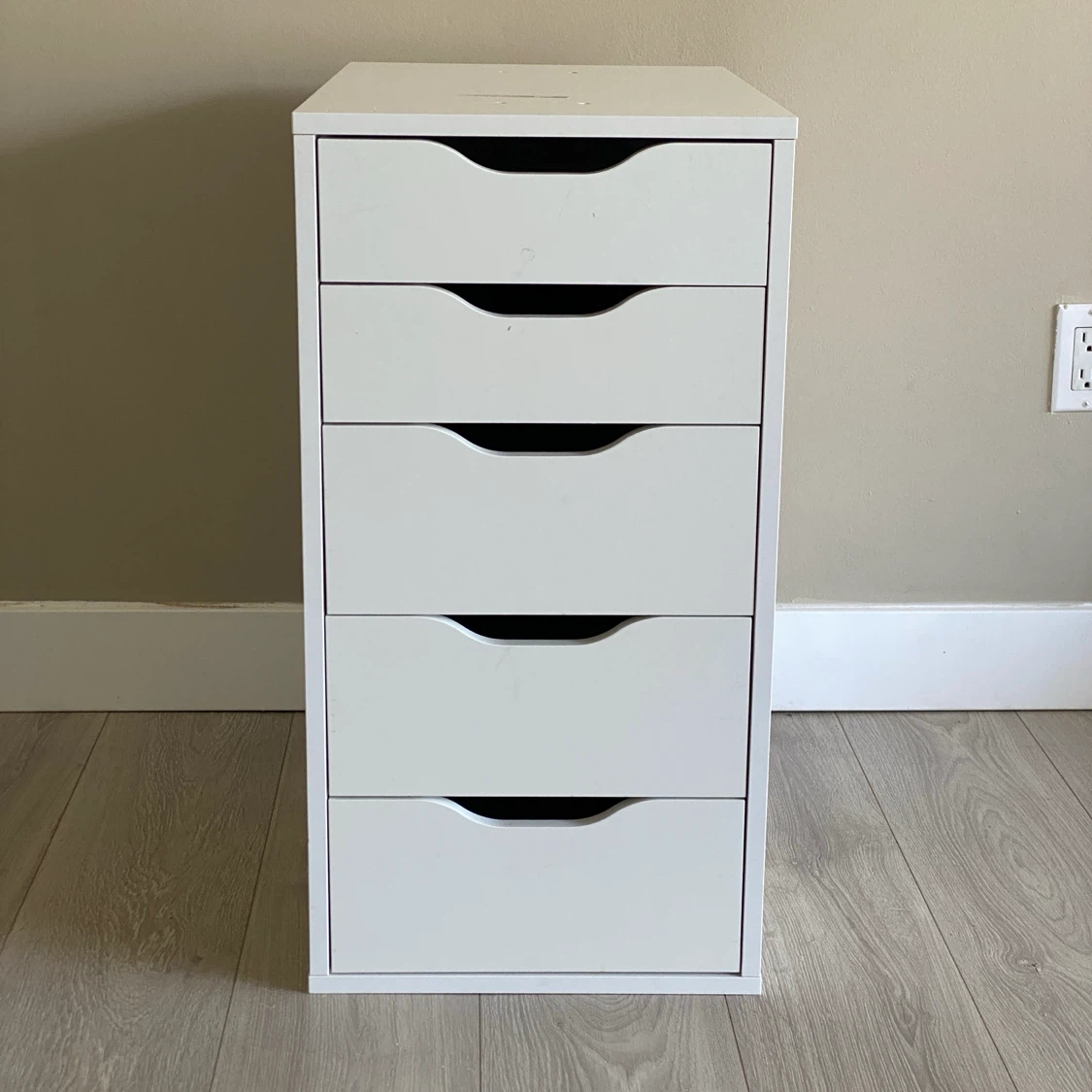 IKEA ALEX 6-drawer unit