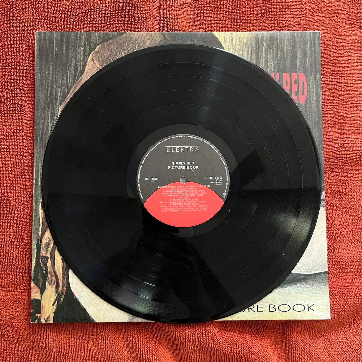 Simply Red Picture Book Vinyl Record - photo 2