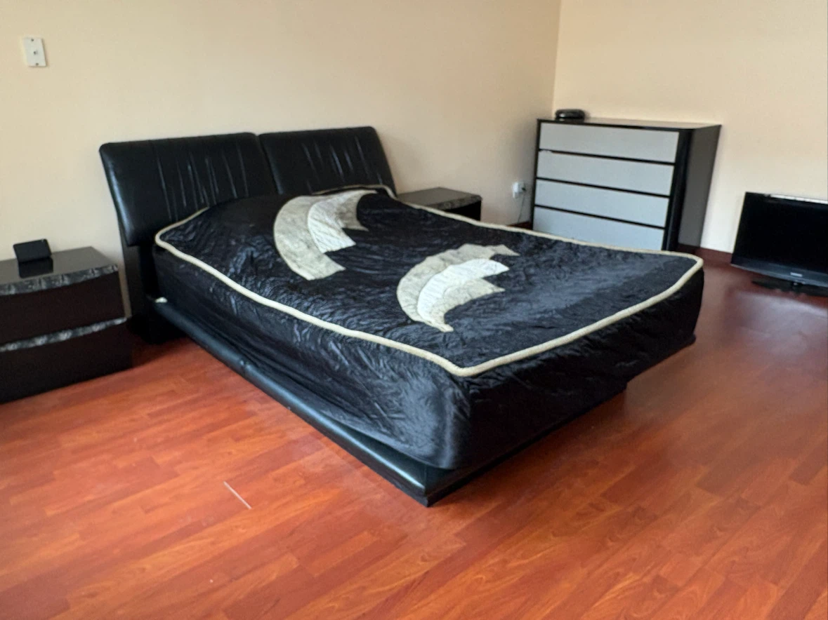 Black Designer Bed Cover - photo 2