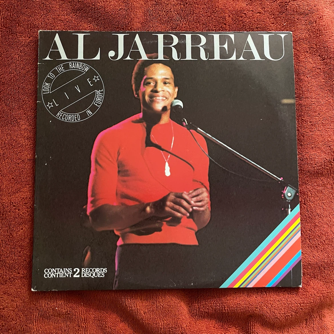 Al Jarreau "Look to the Rainbow" live album Vinyl Record