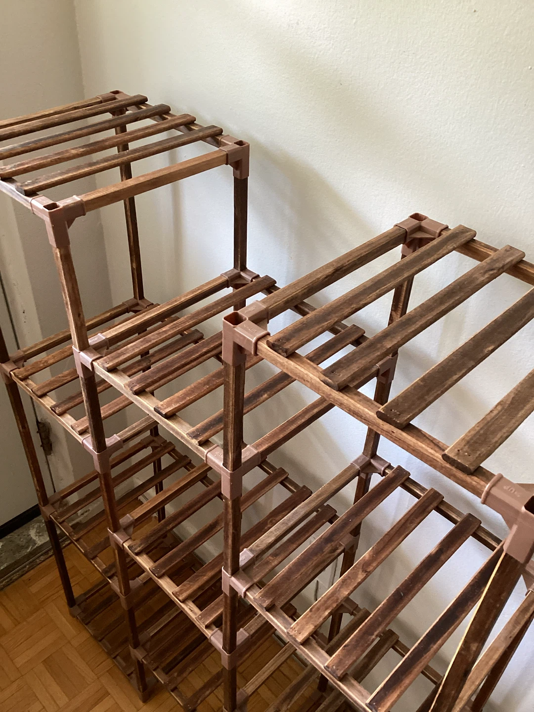 Wooden Plant Stand with Multiple Shelves - photo 4