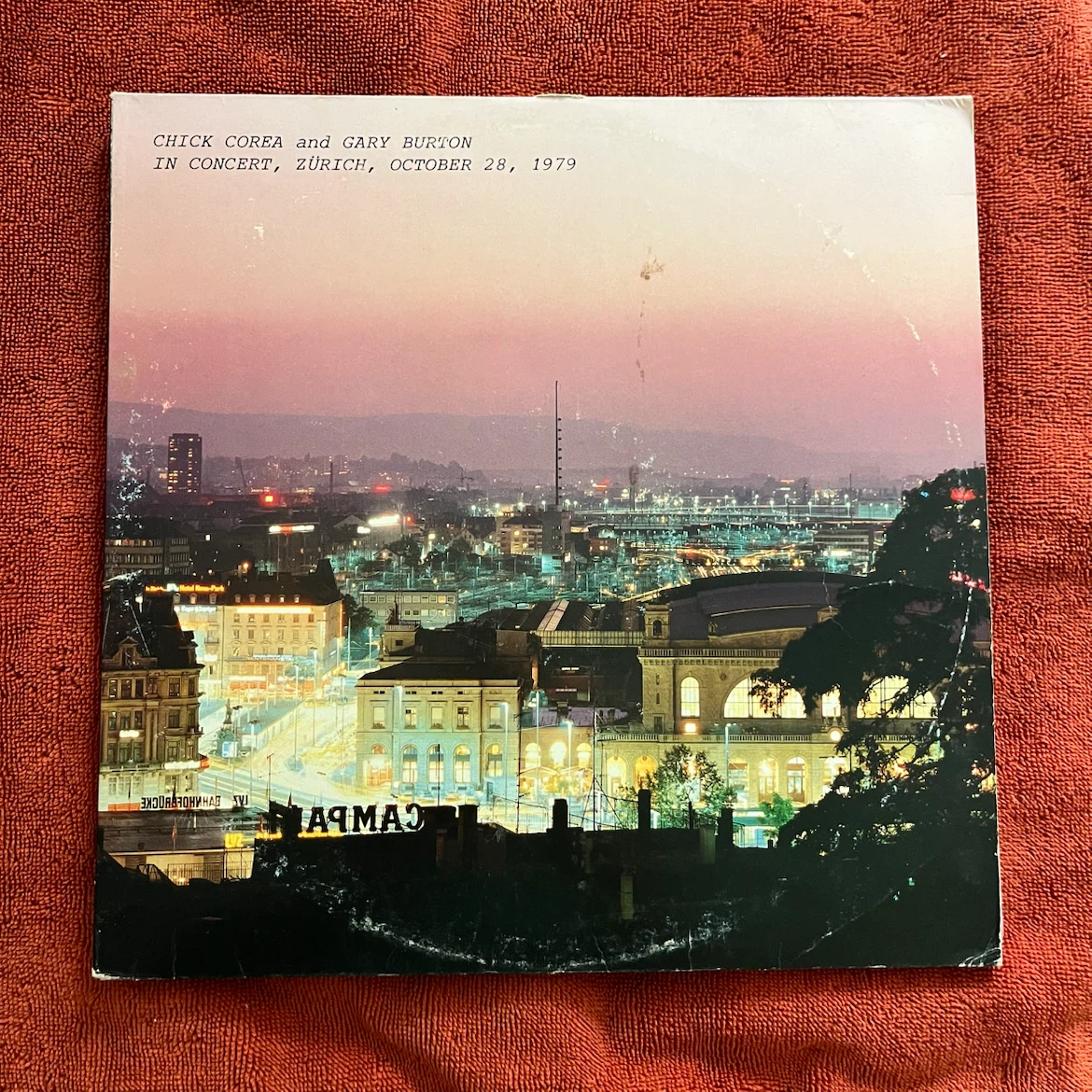 Chick Corea and Gary Burton vinyl record