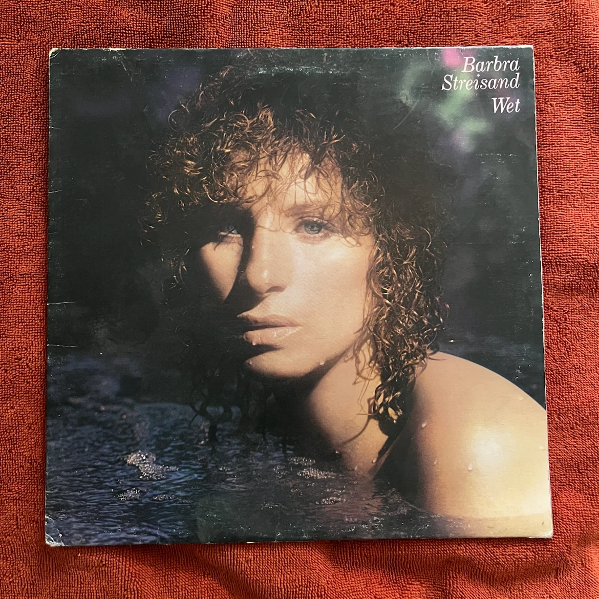 Barbra Streisand Wet Columbia Records Vinyl LP