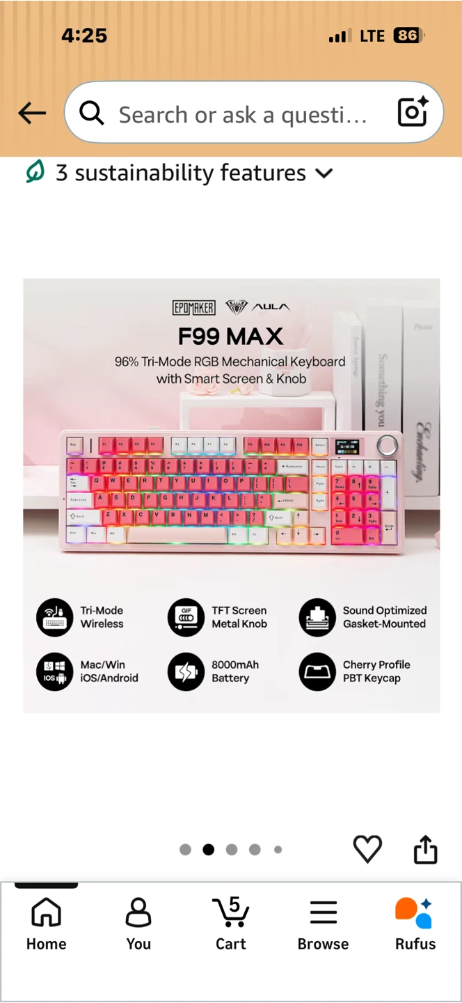 EPOMAKER Aula F99 MAX Wireless Mechanical Keyboard - photo 2