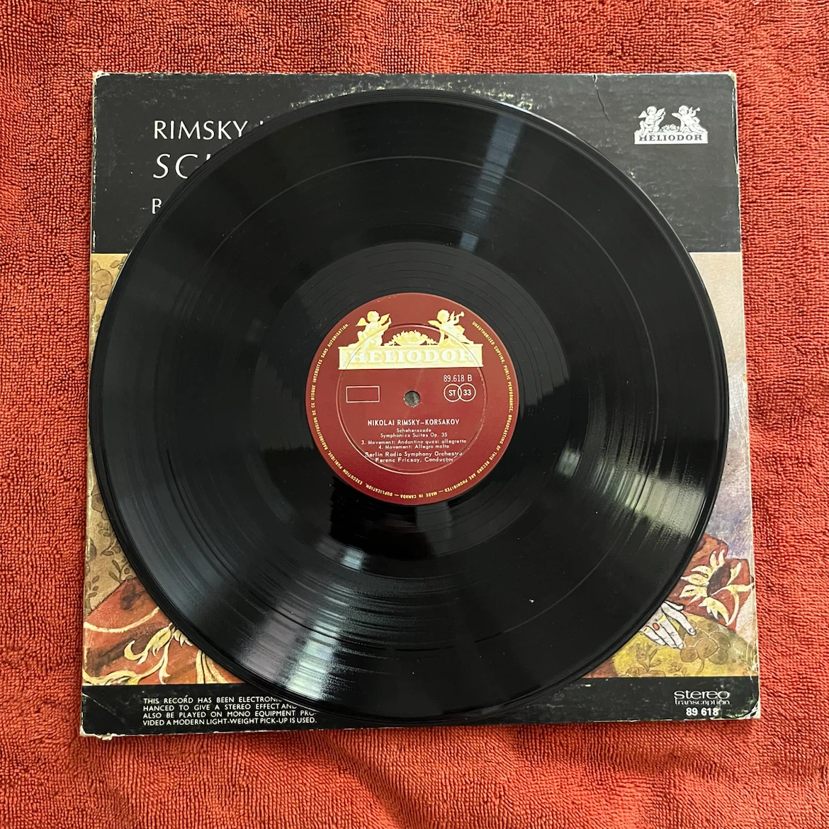 Rimsky-Korsakov Scheherazade LP - photo 2