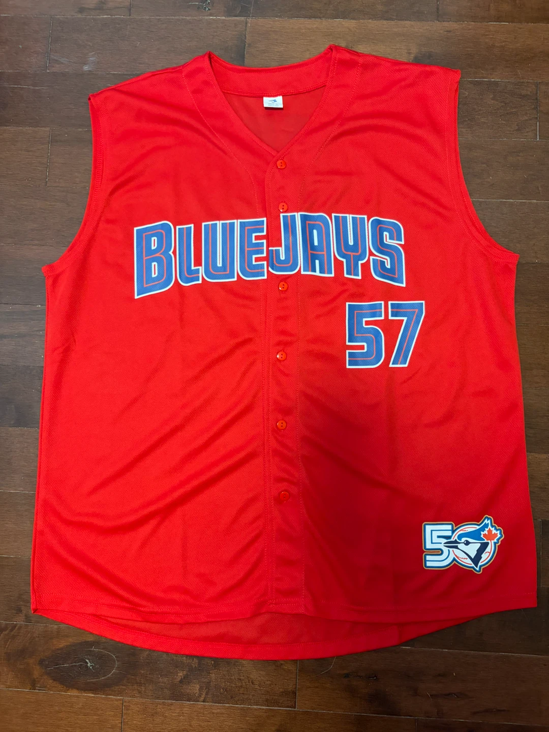 Toronto Blue Jays Giveaway Jersey Shane Bieber XL Canada Day