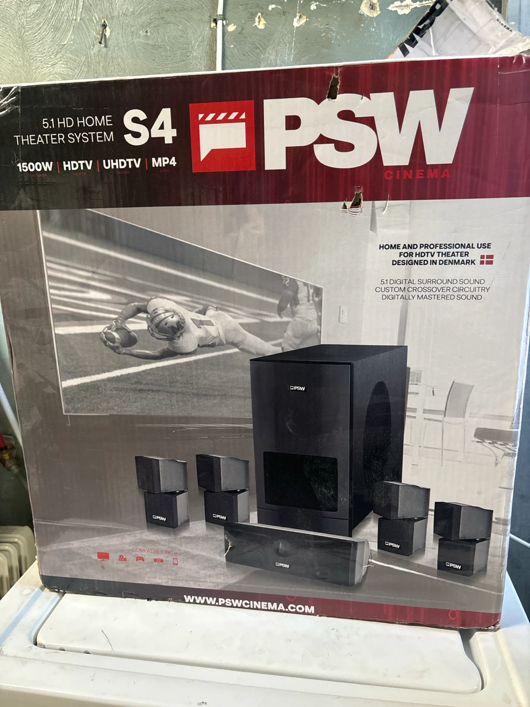 PSW S4 5.1 HD Home Theater System