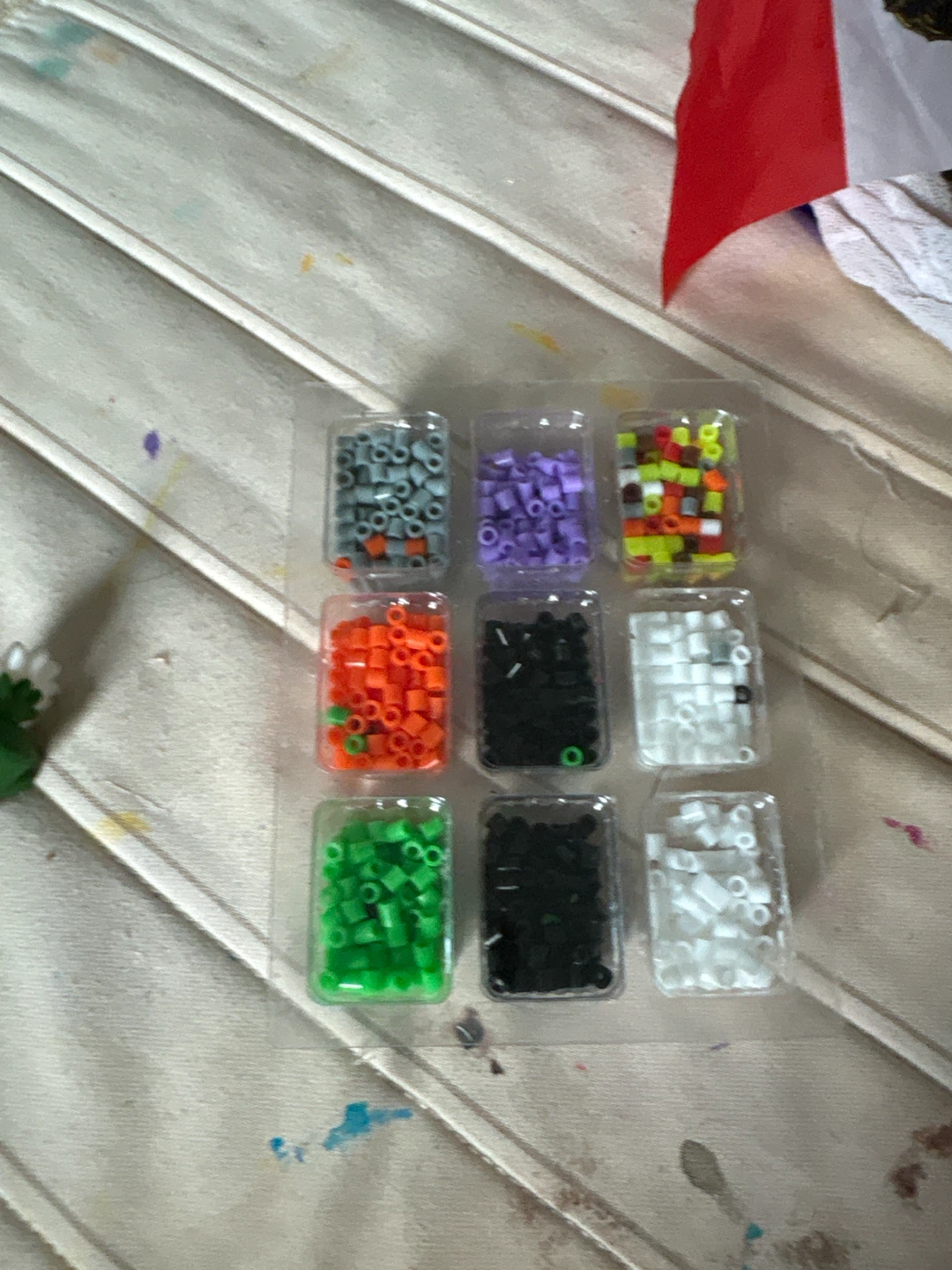 Perler Beads Lot - 9 Colors
