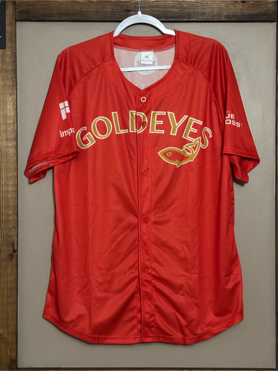 Winnipeg Goldeyes Baseball Jersey (men’s XL)