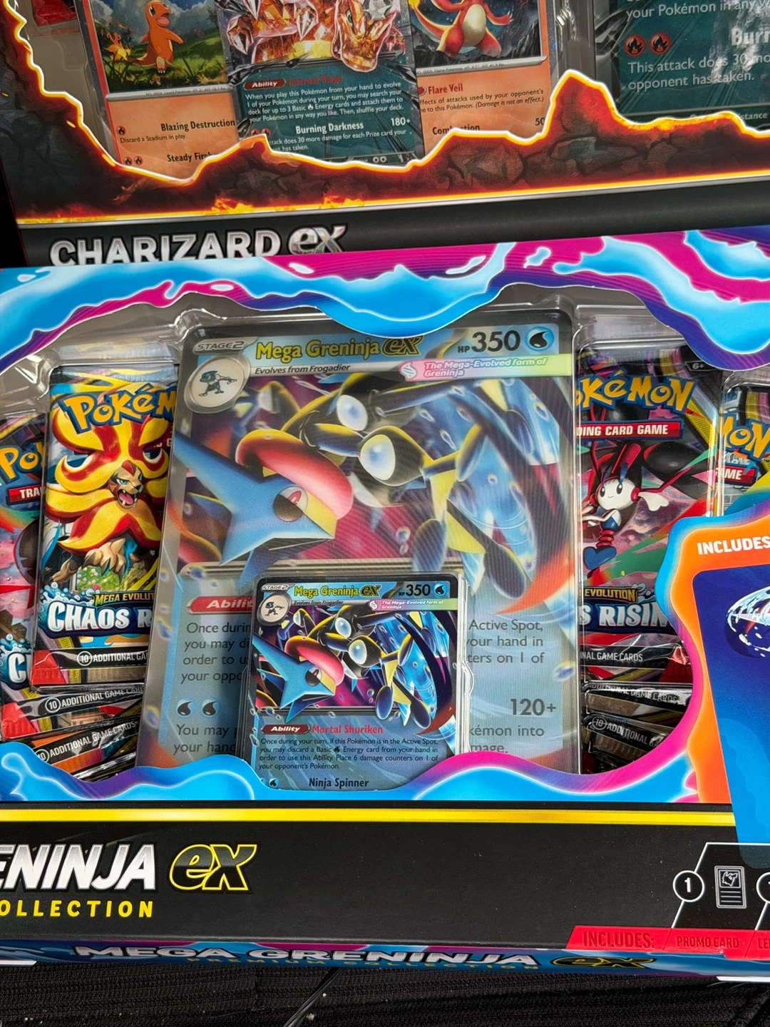 Mega Greninja and Charizard EX Collection Boxes - photo 2