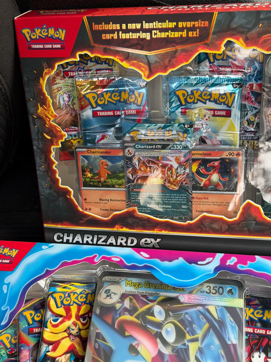 Mega Greninja and Charizard EX Collection Boxes - photo 3