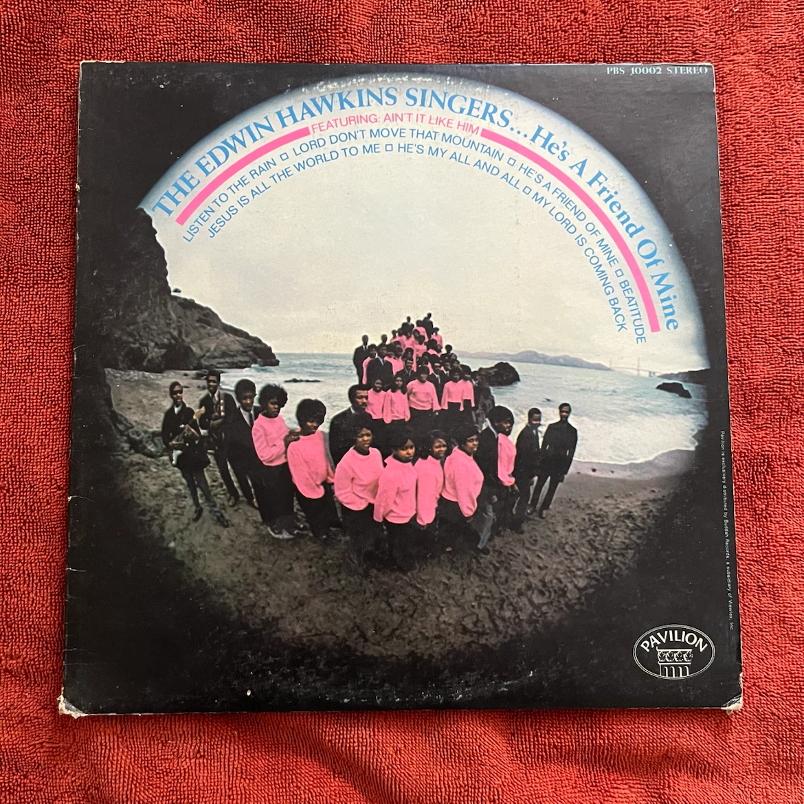 The Edwin Hawkins Singers He's A Friend Of Mine Vinyl Record